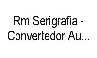 Logo Rm Serigrafia - Convertedor Autorizado 3m em Itoupava Norte