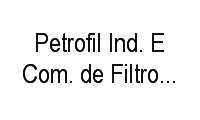 Logo Petrofil Ind. E Com. de Filtros * Petropuro em Cilo 3