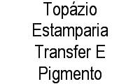 Logo Topázio Estamparia Transfer E Pigmento em Barra Funda