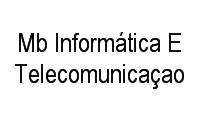 Logo Mb Informática E Telecomunicaçao em São Raimundo