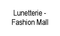 Logo Lunetterie - Fashion Mall em São Conrado