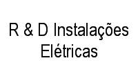 Logo R & D Instalações Elétricas