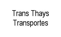 Logo Trans Thays Transportes em Xaxim
