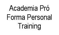 Logo Academia Pró Forma Personal Training em Centro
