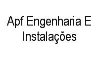 Logo Apf Engenharia E Instalações em São Cristóvão