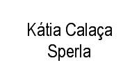 Logo Kátia Calaça Sperla em Anil