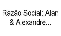 Logo Razão Social: Alan & Alexandre Serviços Elétricos Gerais
