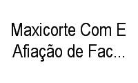 Logo Maxicorte Com E Afiação de Facas E Fer Ind Ltda em Maranhão