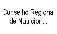 Logo Conselho Regional de Nutricionistas Terceira Região em Botafogo