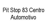 Logo Pit Stop 83 Centro Automotivo em Setor Sul