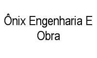 Logo Ônix Engenharia E Obra