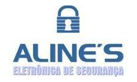Logo Aline'S Eletrônica de Segurança em Rio Comprido