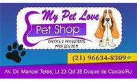 Logo MY PET LOVE  em Centro