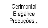 Logo Cerimonial Elegance Produções E Eventos em Zona Industrial (Guará)