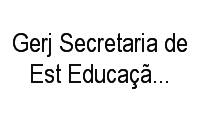 Logo Gerj Secretaria de Est Educação S Adlai Stevenson em Irajá