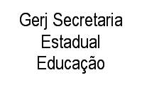 Logo Gerj Secretaria Estadual Educação em Centro
