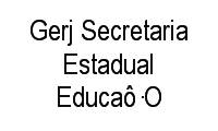 Logo de Gerj Secretaria Estadual Educaô·O em Santa Bárbara