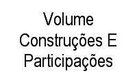 Logo Volume Construções E Participações em Centro