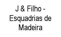 Logo J & Filho -Esquadrias de Madeira em Igaraçu