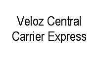 Logo Veloz Central Carrier Express em Centro