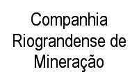 Logo Companhia Riograndense de Mineração em Menino Deus