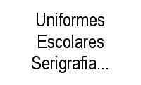 Logo Uniformes Escolares Serigrafia Cominicasão Visual em Alto Boqueirão