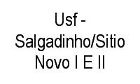 Logo Usf - Salgadinho/Sitio Novo I E II em Salgadinho