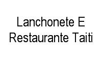 Logo Lanchonete E Restaurante Taiti em Centro
