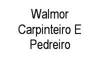Logo Walmor Carpinteiro E Pedreiro em Salto do Norte