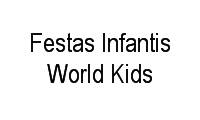 Logo Festas Infantis World Kids em Jardim Iririú