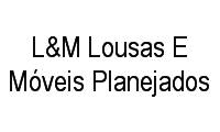 Logo L&M Lousas E Móveis Planejados em Alto Boqueirão