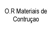 Logo O.R Materiais de Contruçao em Ipê