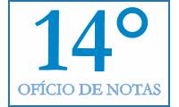 Logo 14º Ofício de Notas - Procurações e Escrituras Eletrônicas em Copacabana