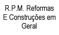 Logo R.P.M. Reformas E Construções em Geral em Vila Carmosina