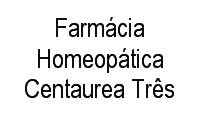 Logo Farmácia Homeopática Centaurea Três