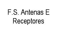 Logo F.S. Antenas E Receptores em Estação Nova