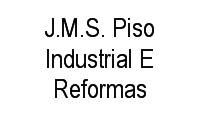Logo J.M.S. Piso Industrial E Reformas em Jardim Alvorada