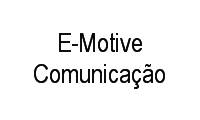 Logo E-Motive Comunicação em Floresta