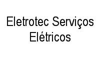 Logo Eletrotec Serviços Elétricos em Chácaras Rio-Petrópolis