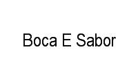 Logo Boca E Sabor em Pitangueiras