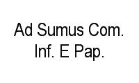 Logo Ad Sumus Com. Inf. E Pap. em Vista Alegre