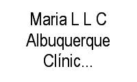 Logo Maria L L C Albuquerque Clínicas Dermatológica em Setor de Habitações Individuais Sul
