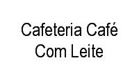 Logo Cafeteria Café Com Leite em Cidade Vera Cruz