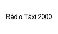 Logo Rádio Táxi 2000 em São Cristóvão