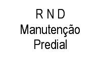 Logo R N D Manutenção Predial