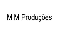 Logo M M Produções em Pedreira