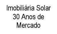 Logo Imobiliária Solar 30 Anos de Mercado em Novo Mundo