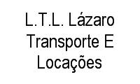 Logo L.T.L. Lázaro Transporte E Locações