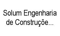 Logo Solum Engenharia de Construções E Demolições em Minas Brasil