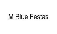 Logo M Blue Festas em Engenho Novo